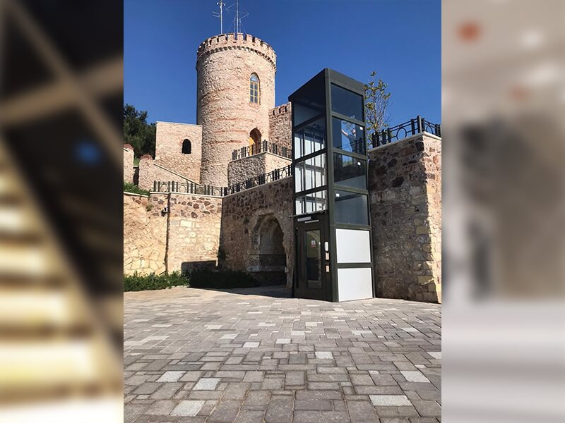 Closed Type Vertical Disabled Platform Lifts