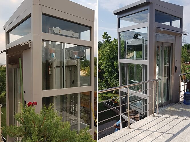 Cabin - Telescopic Closed Type Disabled Platform