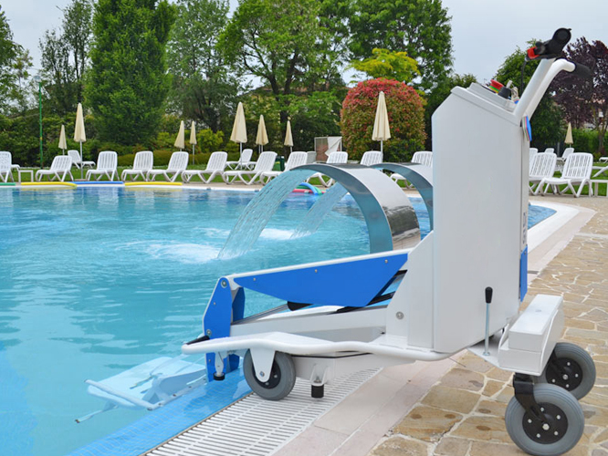 Disabled Pool Lift, Portable Disabled Pool Elevator