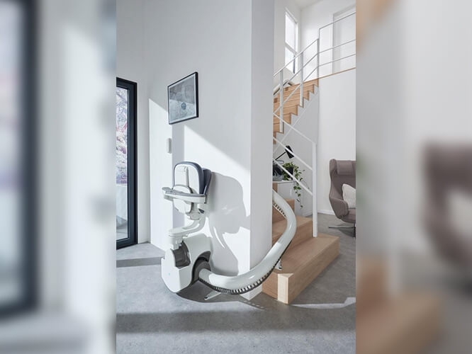 Seat Type Stair Disabled Platform