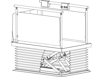 Scissor Type Disabled Platform Lifts