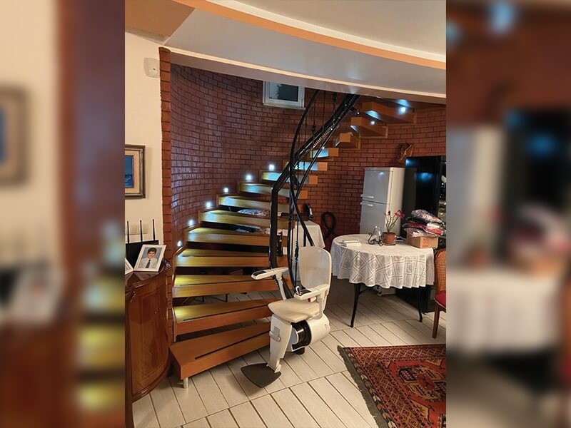 Seat Type Stair Disabled Platform Lifts