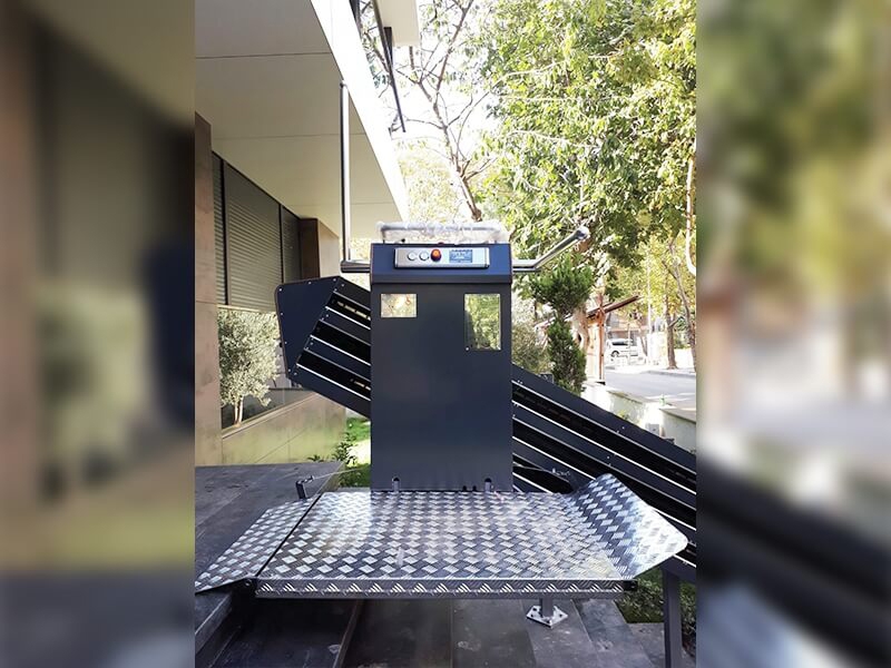 Stair Straight Type Disabled Platform Lifts