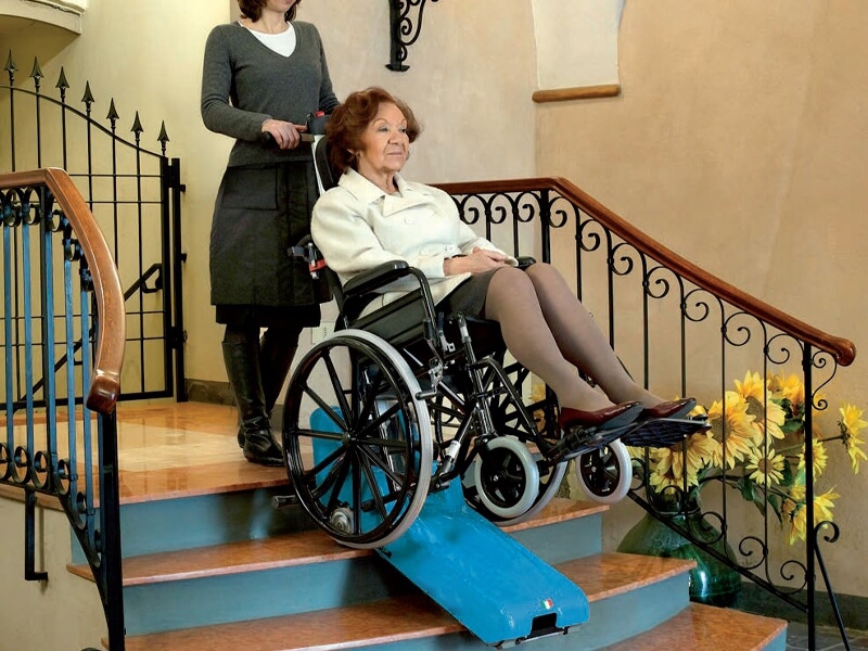 Tracked Mobile Stair Climber